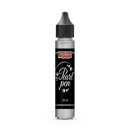 Pentart Gyöngytoll 30 ml ezüst