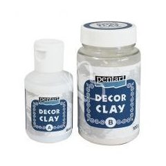 Pentart Decor Clay öntőpor szett 100 g+40 ml