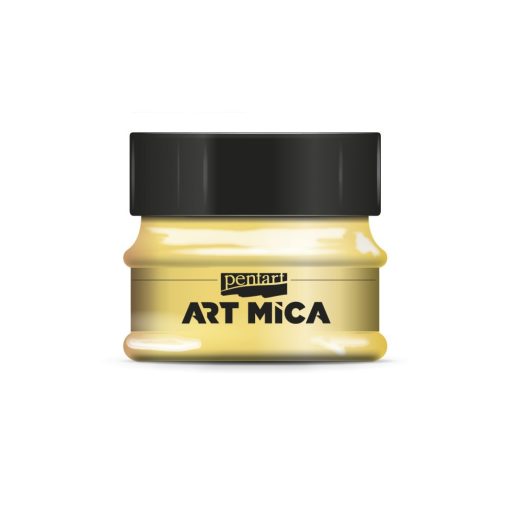 Pentart Art Mica Effekt csillámpor 9 g Sárga