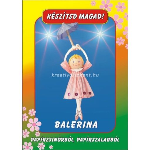 Papírszalag figura Balerína