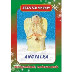 Papírszalag figura Angyalka