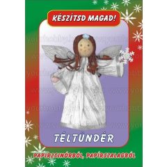 Papírszalag figura Téltündér