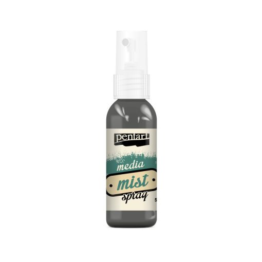 Pentart Média permetfesték spray 50 ml - ezüst