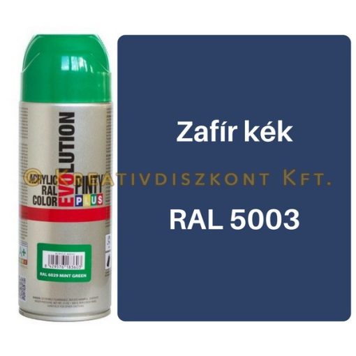 Pintyplus EVOLUTION fényes akril festék spray 200 ml Zafír kék